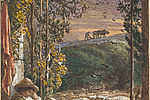 Samuel Palmer le berger endormi 1857