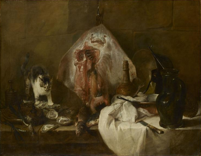 La Raie Jean-Baptiste Simeon Chardin 007