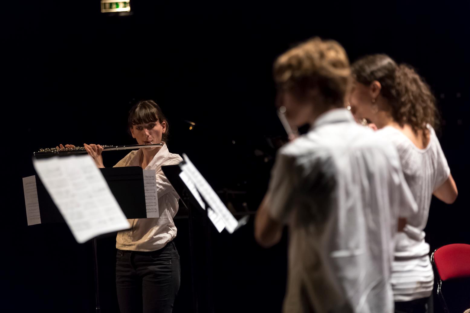 Concert au Theatre Jean Vilar classe de flute mai 2014 Conservatoire de musique copyright Alex Bonnemaison Villede Vitrysur Seine