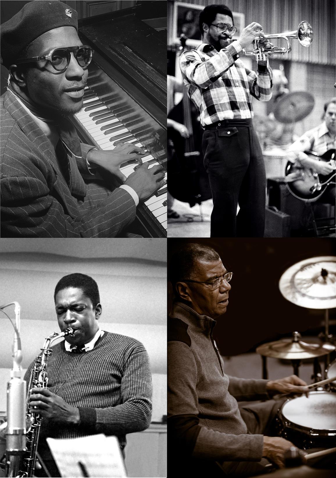 Thelonious Monk 1917-1982 Woody Shaw 1944-1989 John Coltrane 1926- de Johnette Jack 1942- 